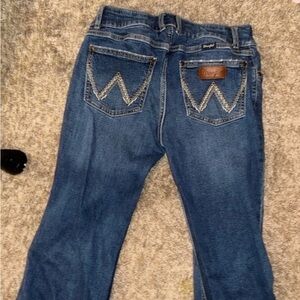 Wrangler Women's Dark Blue Boot Cut Jeans